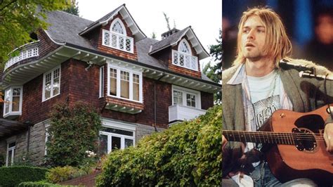 Casa móvil en Montesano donde vivió Kurt Cobain de niño.