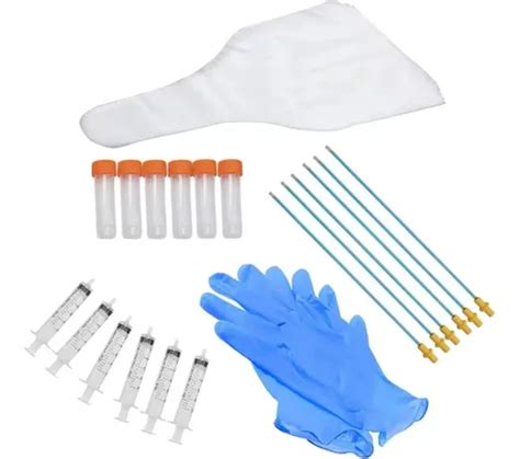 Kit completo de inseminación artificial con todos los componentes esenciales