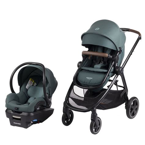 Maxi-Cosi Zelia Select en su configuración 3 en 1, mostrando el capazo y la silla de coche