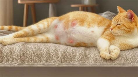 ecografía de una gata gestante mostrando varios fetos