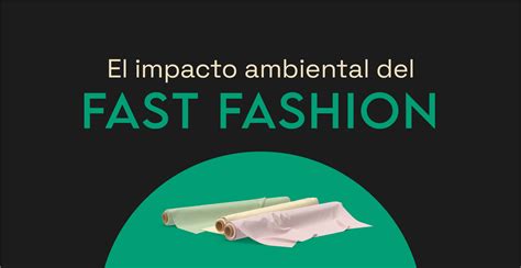 Infografía sobre el impacto ambiental de la fast fashion