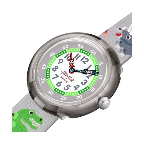 Esquema educativo sobre cómo los relojes Flik Flak ayudan a los niños a identificar las horas y los minutos