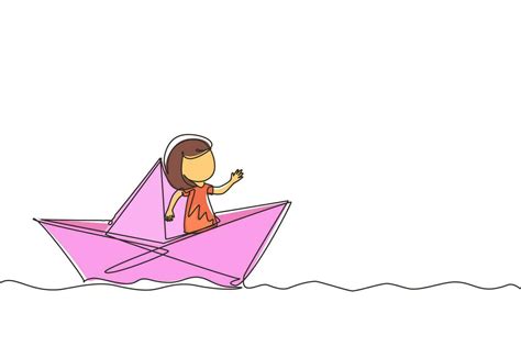 Niña en una barca navegando junto a un delfín juguetón.