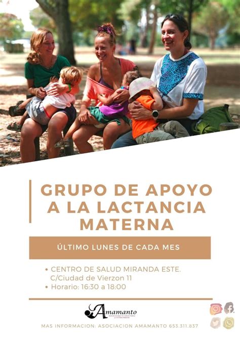 Esquema de red de apoyo para la lactancia materna