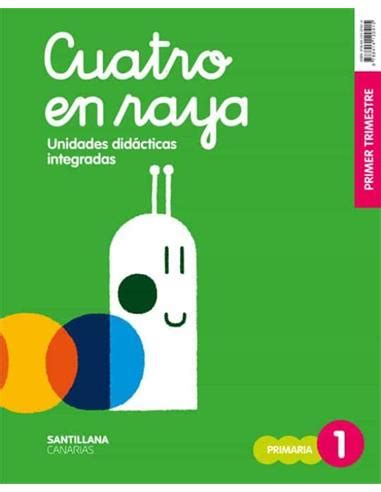 portada del libro Cuatro en Raya 1º Primaria Santillana