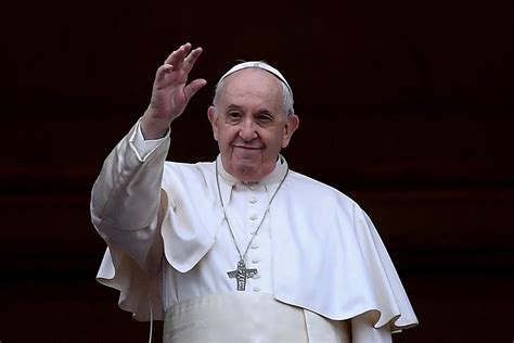 Foto del Papa Francisco durante un acto oficial