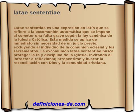 Infografía: Explicación de la excomunión latae sententiae