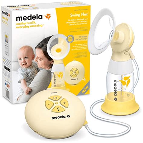 Esquema de un sacaleches Medela Harmony y Swing, con sus partes principales