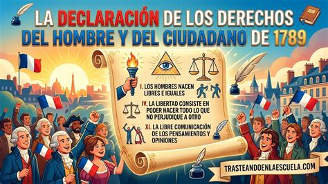 Ilustración de la Declaración de los Derechos del Hombre y del Ciudadano