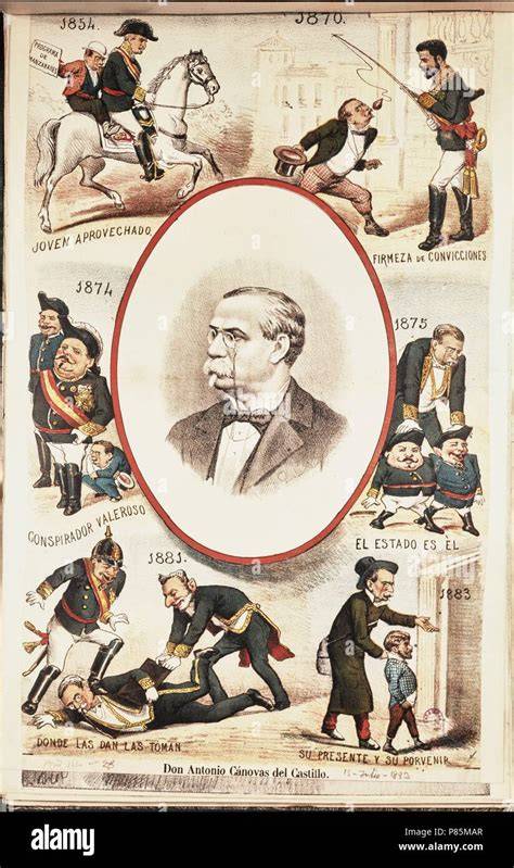 Retrato de Cánovas del Castillo