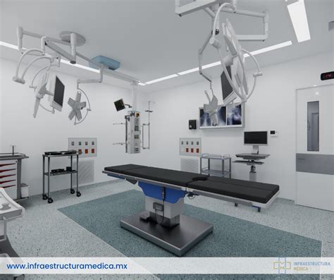 Infografía detallando los servicios de urgencias y quirófanos de la Clínica Creu Blanca.