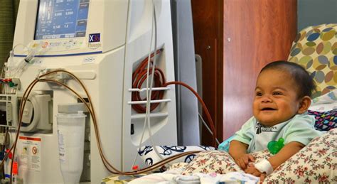 Equipo de hemodiálisis pediátrica en una UCIN