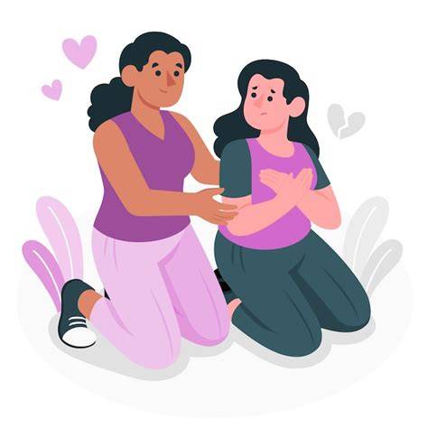 Ilustración de mujeres brindando apoyo en un entorno clandestino de aborto