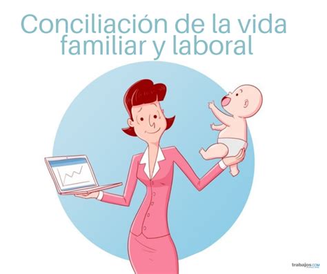 Foto temática sobre la conciliación entre la vida familiar y laboral