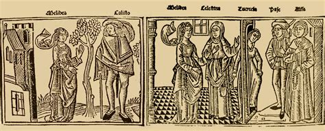 ilustraciones antiguas de La Celestina