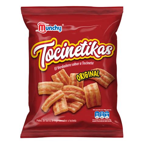 Imagen detallada del snack tipo chupete Munchy mostrando su textura y formato