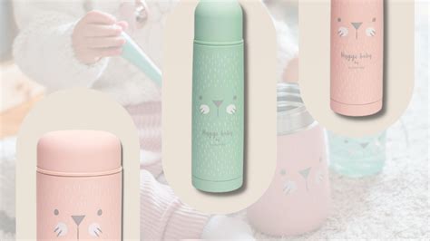 Diseño detallado de un termo Suavinex abierto, mostrando las capas de acero inoxidable y el interior para líquidos