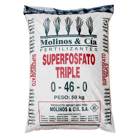 Esquema de las diferencias entre Superfosfato Simple y Superfosfato Triple