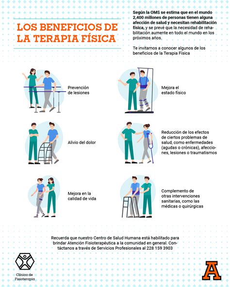 infografía detallando los beneficios de la fisioterapia pediátrica