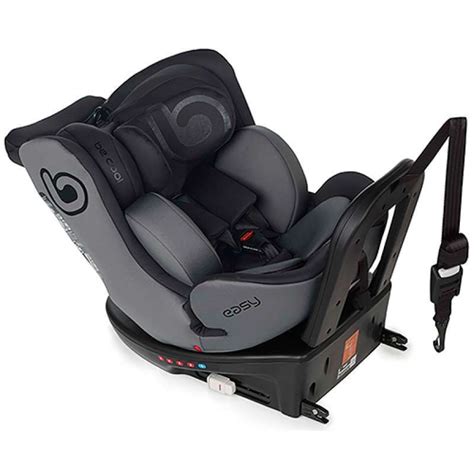 Esquema de las funciones de la silla de coche Be Cool Zeus con giro 360 grados y reductor evolutivo