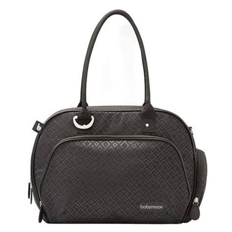 Imagen del Babymoov Trendy Bag en color negro mostrando su diseño exterior y acabados.