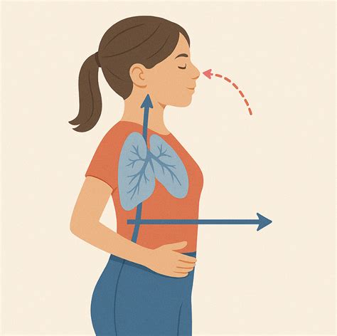Infografía que muestra la interconexión entre cuerpo, respiración, movimiento, emociones y energía femenina en el yoga prenatal.