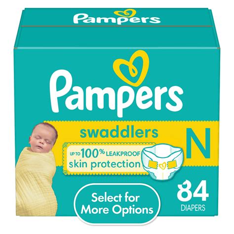 Esquema comparativo de la capacidad de absorción de los pañales Pampers Swaddlers frente a los modelos nocturnos