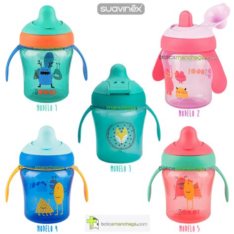 Taza antiderrame de la colección Suavinex Hello Fox en varios colores