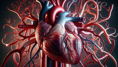 Corazón humano y el sistema circulatorio, destacando la función de los electrolitos