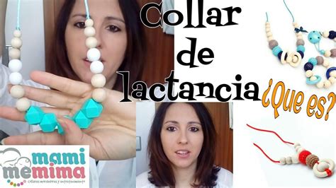 variedad de collares de lactancia en una tienda especializada