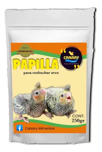 Infografía: Proceso de preparación de papilla para aves