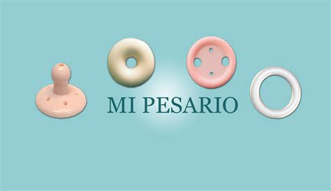Ilustración detallada de un pesario de diferentes formas y tamaños.