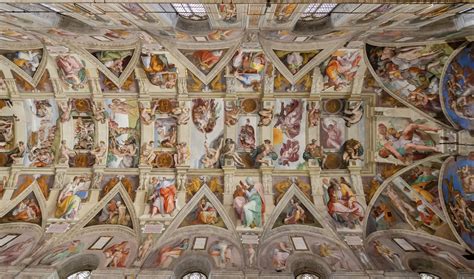 Detalle de la bóveda de la Capilla Sixtina, La Creación de Adán