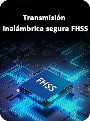 Diagrama explicativo de la tecnología FHSS 2.4 GHz en vigilabebés