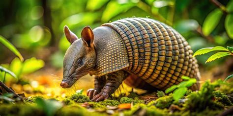 Fotografía de un armadillo cruzando una carretera, ilustrando el peligro de los atropellos.