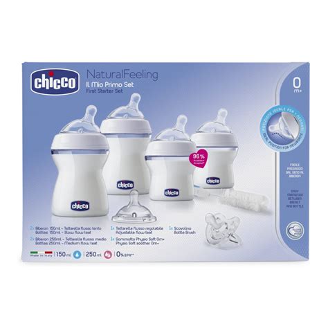 Conjunto de accesorios para biberones Chicco
