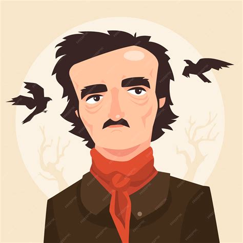 Ilustración de Edgar Allan Poe