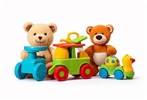 variedad de juguetes coloridos en un ambiente seguro para niños