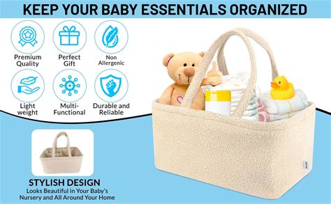 Ilustración de una bolsa de pañales bien organizada con todos los esenciales