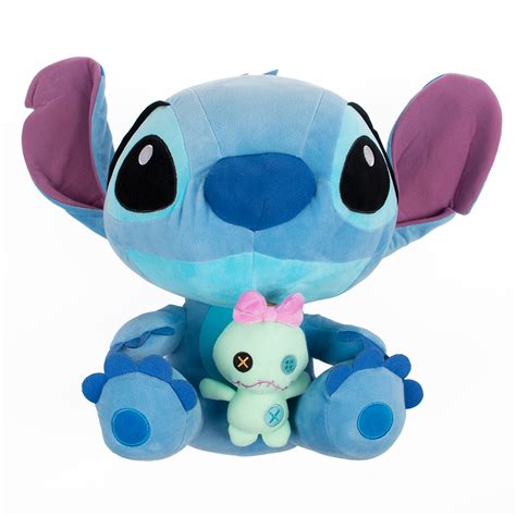 Foto detallada del peluche con chupete Simba Stitch
