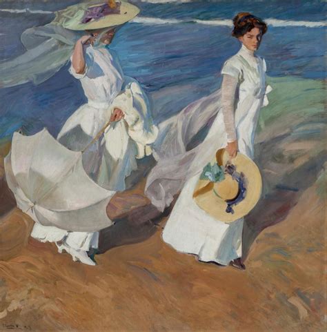 Reproducción de una pintura de Sorolla enmarcada