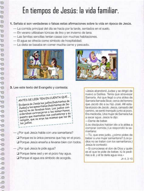 Representación de la vida familiar en tiempos bíblicos