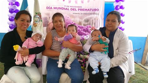 Fotografía de evento conmemorativo del Día del Prematuro