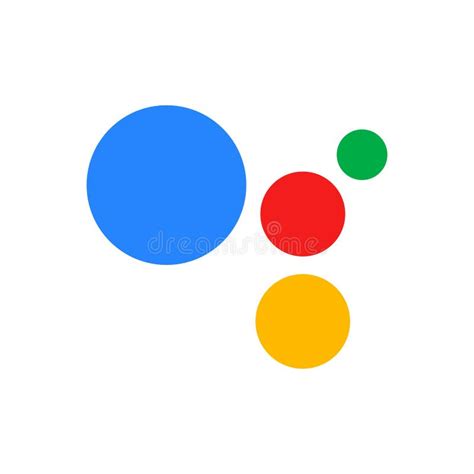 Ilustración de un smartphone con el icono de Google Assistant y notas musicales flotando