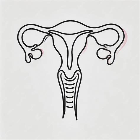 Ilustración del sistema reproductivo femenino con puntos que indican posibles causas de infertilidad