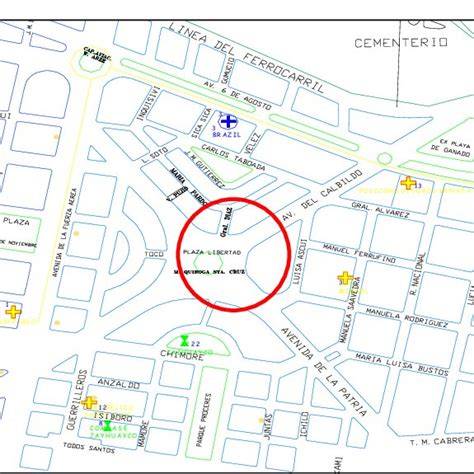 Mapa de la ubicación del Centro de Salud Plasencia II Sur (San Miguel) en Plasencia