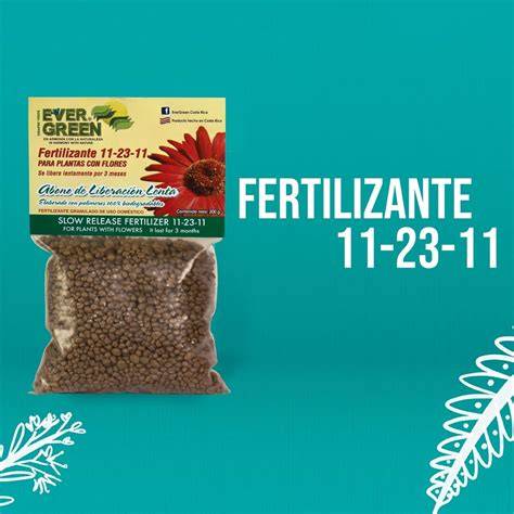 Esquema de un gránulo de fertilizante de liberación lenta con recubrimiento