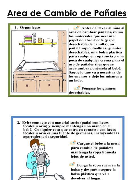 Ilustración comparativa de un cambio de pañal en una superficie improvisada versus un cambiador dedicado, destacando la seguridad y organización.