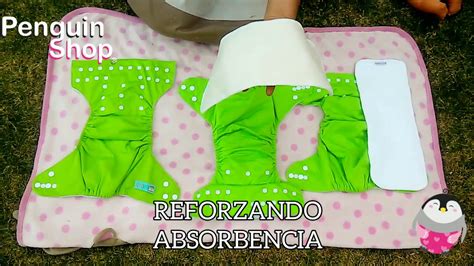 Guía visual de cómo colocar un pañal de tela paso a paso