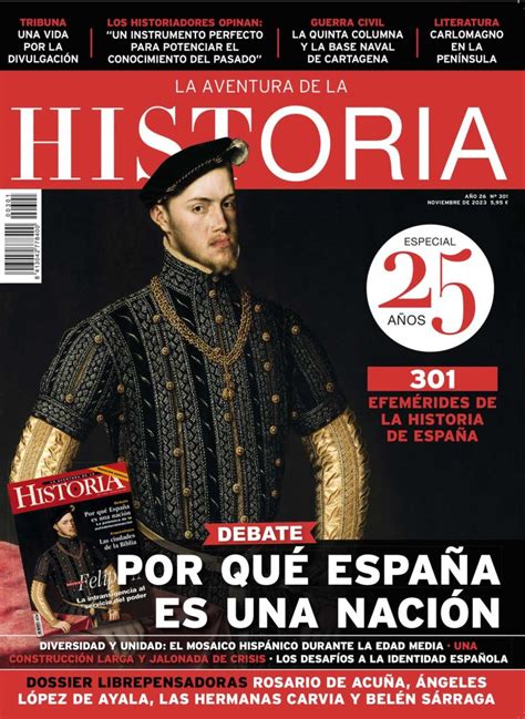 Portada de la revista La Aventura de la Historia